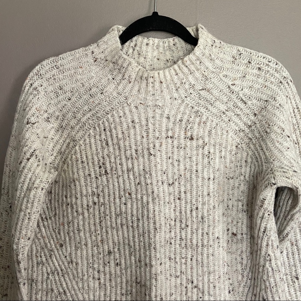 SOLD Madewell Donegal Northfield Mockneck Sweater - Picture 2 of 11